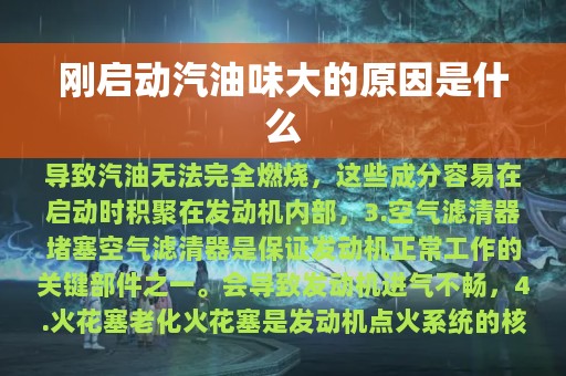 刚启动汽油味大的原因是什么