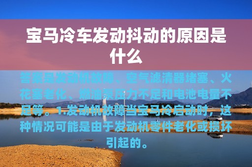 宝马冷车发动抖动的原因是什么