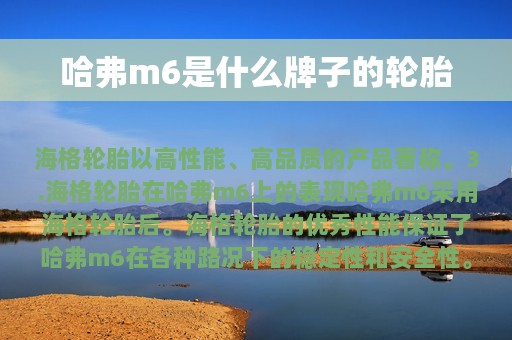 哈弗m6是什么牌子的轮胎