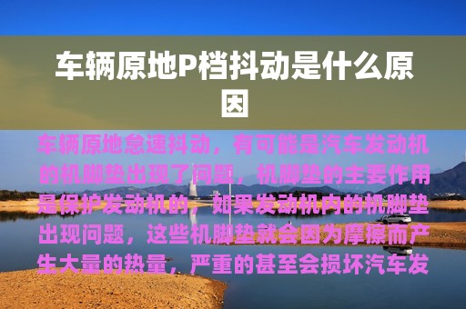 车辆原地P档抖动是什么原因