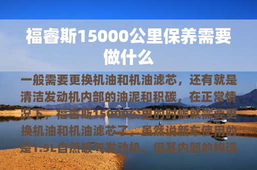 福睿斯15000公里保养需要做什么