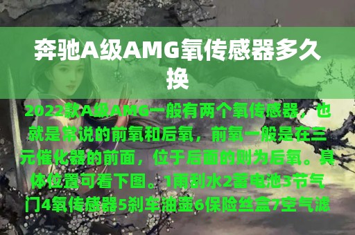 奔驰A级AMG氧传感器多久换