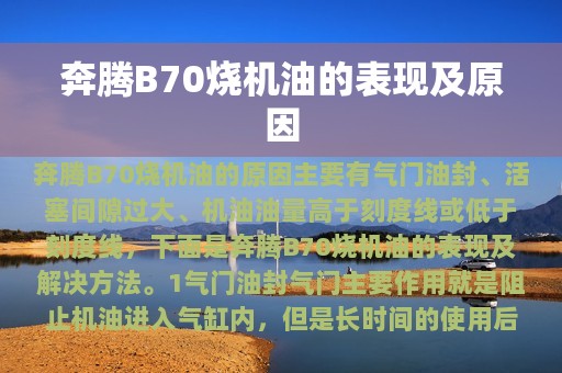 奔腾B70烧机油的表现及原因