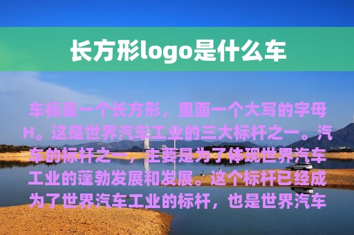 长方形logo是什么车