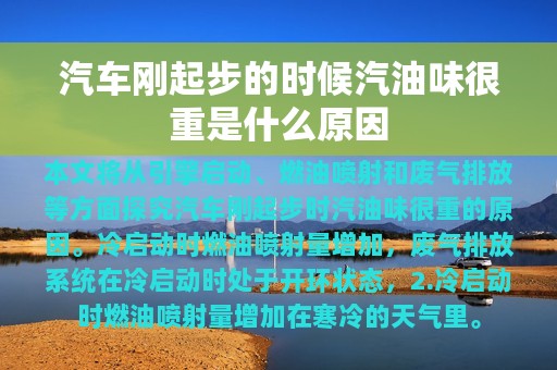 汽车刚起步的时候汽油味很重是什么原因