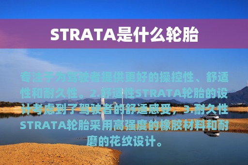 STRATA是什么轮胎