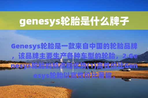 genesys轮胎是什么牌子