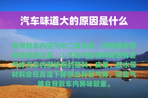 汽车味道大的原因是什么