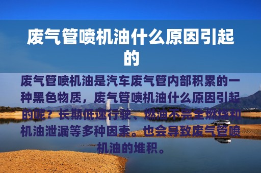 废气管喷机油什么原因引起的