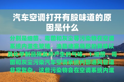 汽车空调打开有股味道的原因是什么