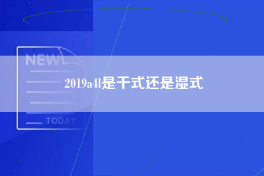 2019a4l是干式还是湿式