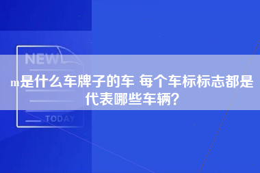 m是什么车牌子的车 每个车标标志都是代表哪些车辆？