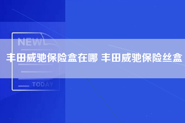 丰田威驰保险盒在哪 丰田威驰保险丝盒