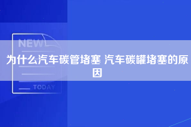 为什么汽车碳管堵塞 汽车碳罐堵塞的原因