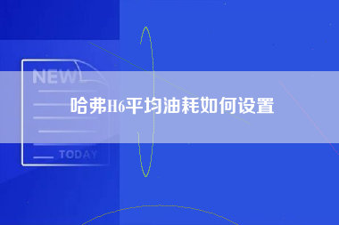 哈弗H6平均油耗如何设置