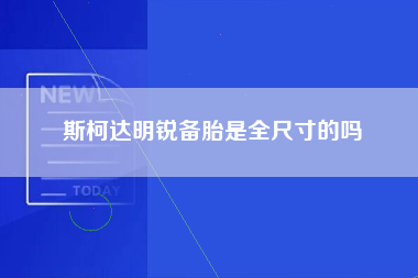 斯柯达明锐备胎是全尺寸的吗