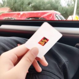 汽车上放的card是什么？